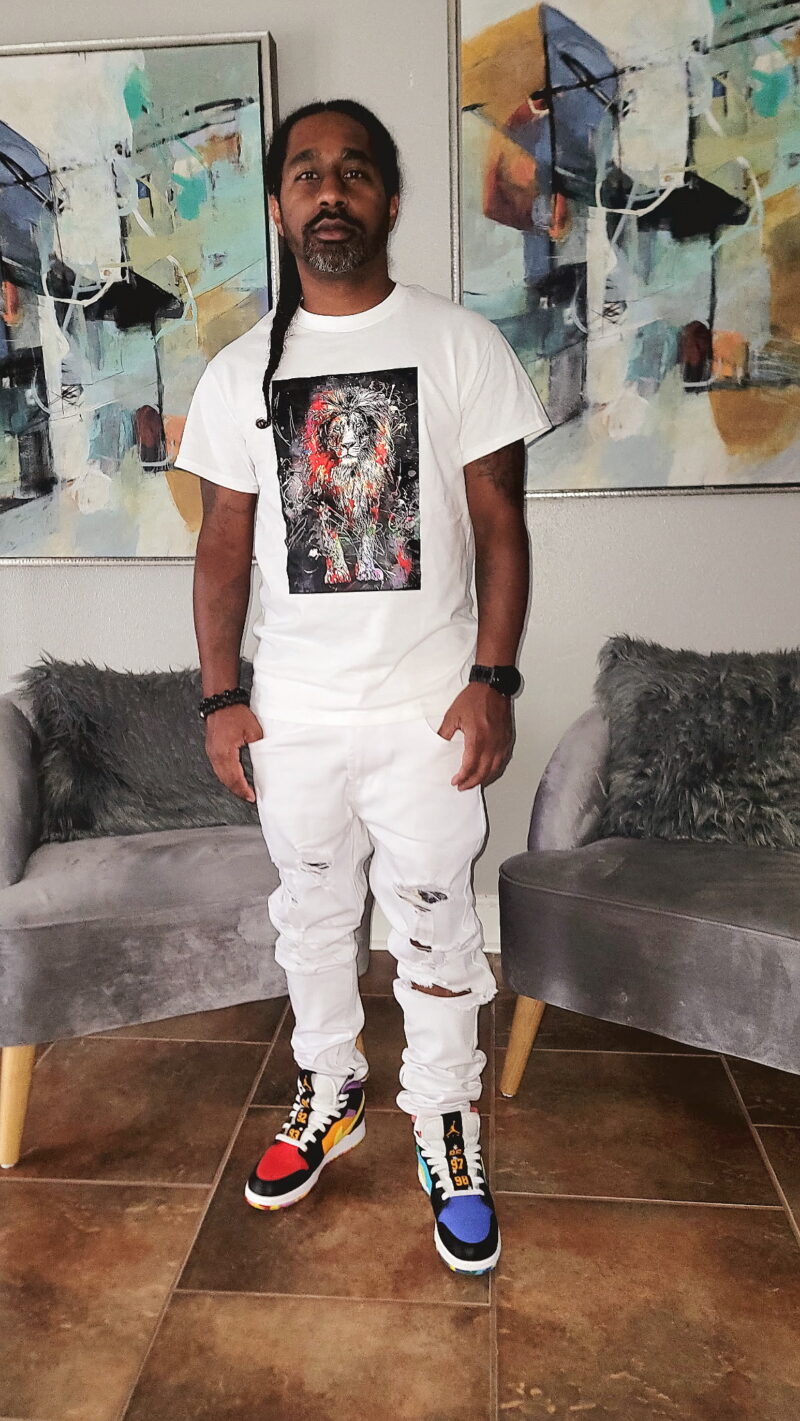 Painted Lion Tee