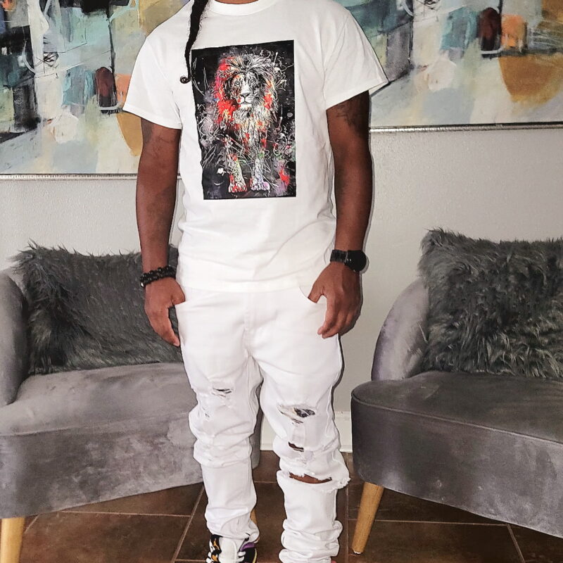 Painted Lion Tee